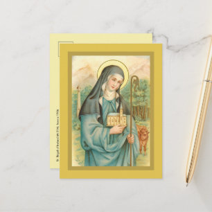 St. Brigid van Ierland (M 014) Ansichtkaart Briefkaart