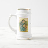 St. Brigid van Ierland (M 014, korte tekst) Bierpul (Links)