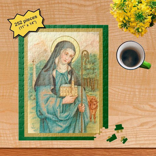 St. Brigid van Ierland (M 014) Legpuzzel