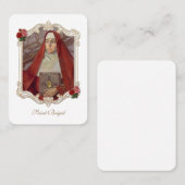 St. Brigid van Kildare Religieus Visitekaartje (Voorkant / Achterkant)