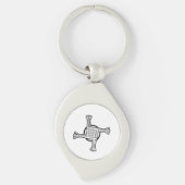 St. Brigid's Cross Keychain (Voorkant)