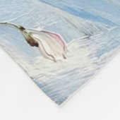 St Brigid's Cross Snowdrops Golden Imbolc Art Fleece Deken (Hoek)