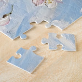 St Brigid's Cross Snowdrops Golden Imbolc Art Legpuzzel (Zijkant)