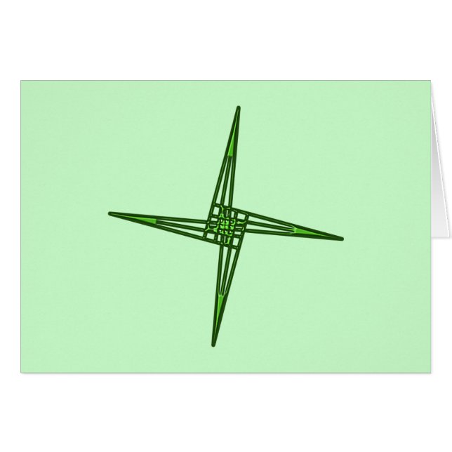 St. Brigids Kreuz Cross Irland Ireland Eire (Voorkant Horizontaal)