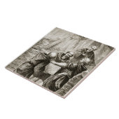 St. Brigit's box, van 'The Trias Thaumaturga' of Tegeltje (Zijkant)