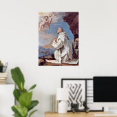 St. Bruno de Carthusiaanse door Jusepe de Ribera Poster (Thuiskantoor)