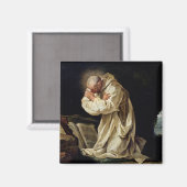 St. Bruno Praying in the Desert, 1763 Magneet (Voorkant / Achterkant)