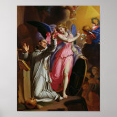 St. Bruno te Prayer, 1671 Poster (Voorkant)