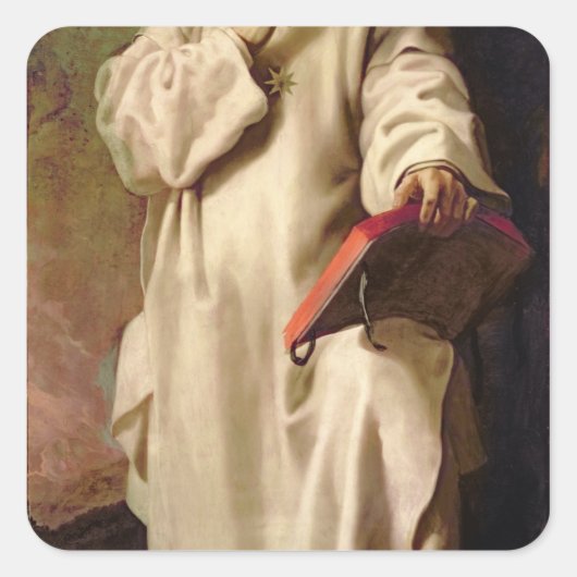 St. Bruno Vierkante Sticker (Voorkant)