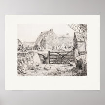 St Buryan Farm Cornwall Eleanor Hughes herdruk