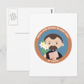 St Cajetan Briefkaart (Voorkant / Achterkant)