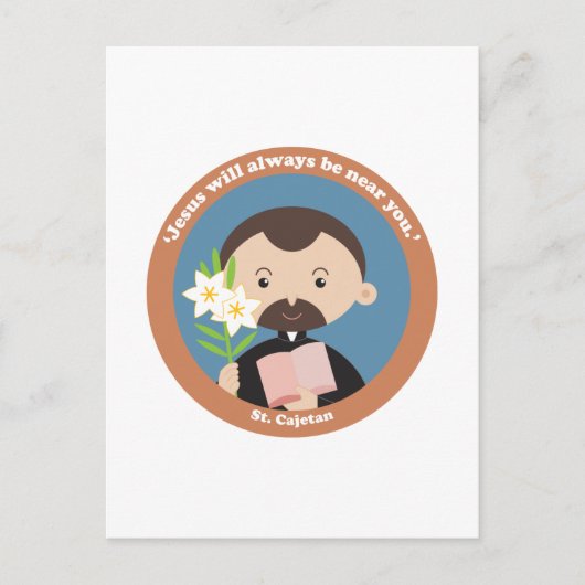 St Cajetan Briefkaart (Voorkant)