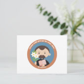 St Cajetan Briefkaart (Staand voorkant)