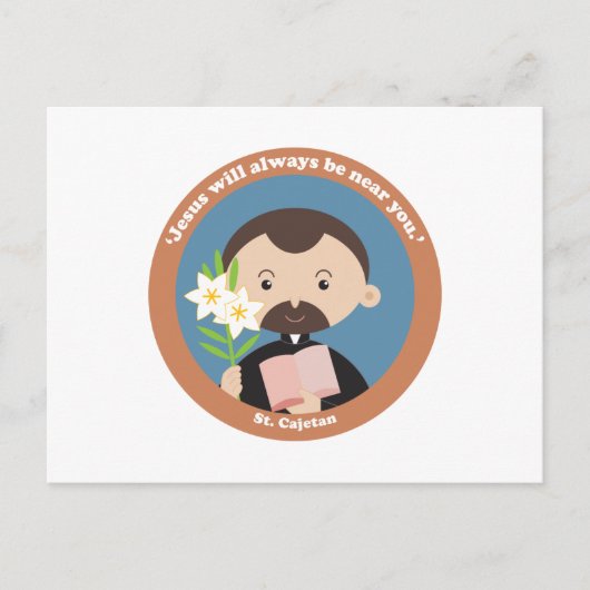 St Cajetan Briefkaart (Voorkant)