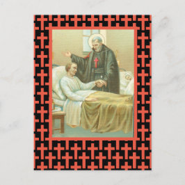 St. Camillus Comforting an Ongeldige (M 021) Briefkaart