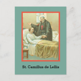 St. Camillus Comforting an Ongeldige (M 021) Briefkaart