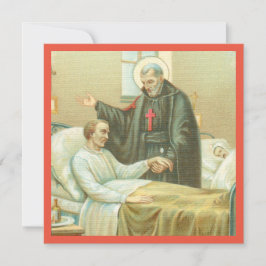St. Camillus Comforting an Ongeldige (M 021) Kaart