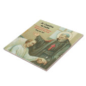 St. Camillus Comforting an Ongeldige (M 021) Tegeltje (Zijkant)