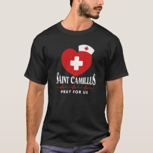 St Camillus de Lellis katholieke Patron Saint Nurs T-shirt