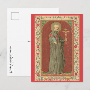St. Camillus de Lellis (SAU 37; Floral Border) Briefkaart
