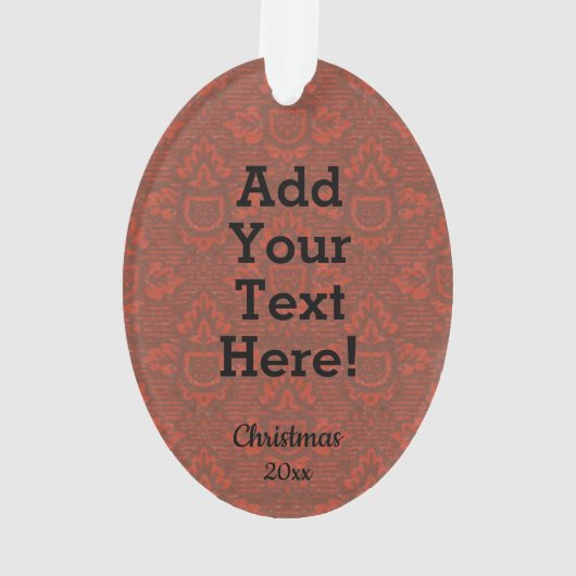 St. Camillus de Lellis (SAU 37) Ovaal acryl Ornament (achterkant)