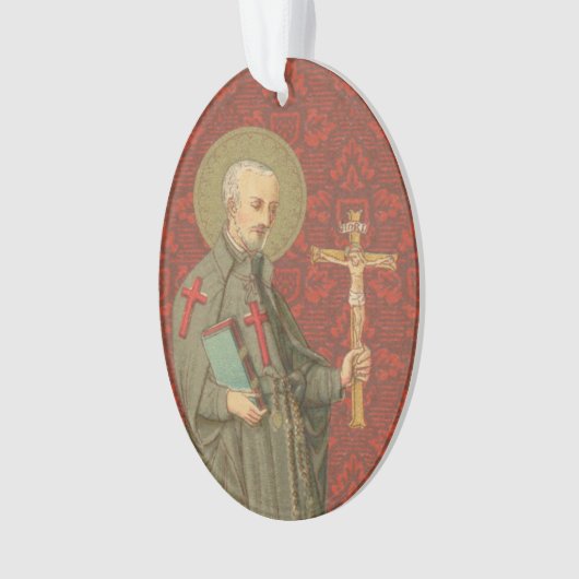 St. Camillus de Lellis (SAU 37) Ovaal acryl Ornament (voorkant)