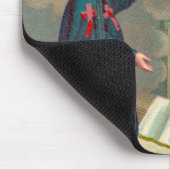 St. Camillus Praying voor een Crucifix (M 020) Muismat (Hoek)