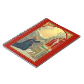 St. Camillus Praying voor een Crucifix (M 020) Notitieboek (Linkerzijde)