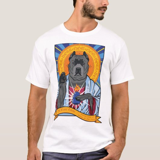 St. Cane Corso T-shirt (Voorkant)