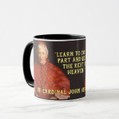 St. Cardinaal John Henry Newman Canonization Quote Mok (Voorkant links)