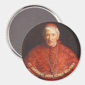 St. Cardinaal John Henry Newman katholiek Magneet (Voorkant / Achterkant)