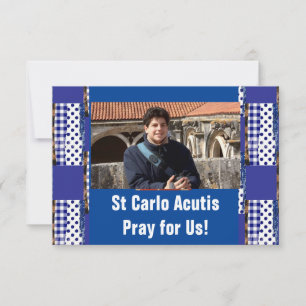 St Carlo Acutis Kaart