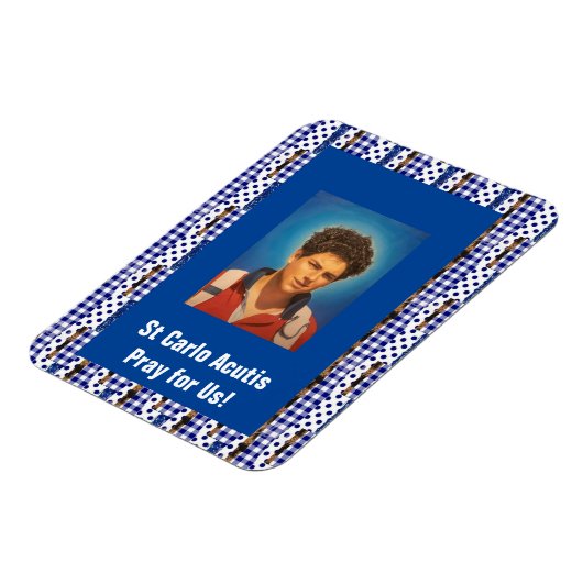 St Carlo Acutis Magneet (Linkerzijde)