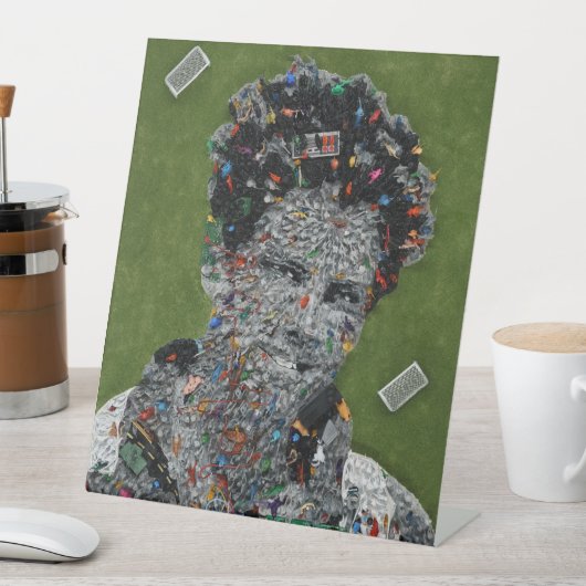 St. Carlo Acutis Mini Poster Reclamebord Met Voetstuk (Insitu)