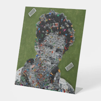 St. Carlo Acutis Mini Poster Reclamebord Met Voetstuk