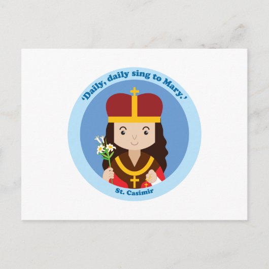 St. Casimir Briefkaart (Voorkant)
