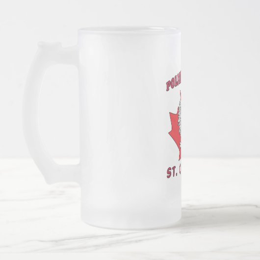 St Catharines Pools Canadees Blad Matglas Bierpul (Links)
