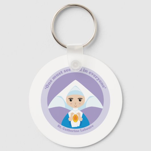 St. Catherine Laboure Sleutelhanger (Voorkant)