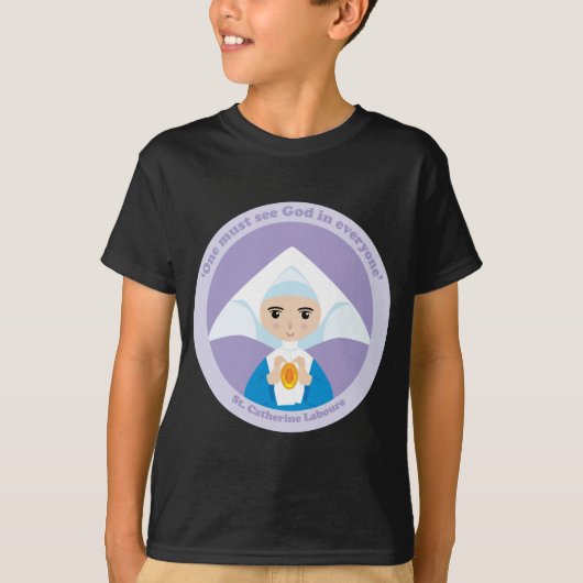 St. Catherine Laboure T-shirt (Voorkant)