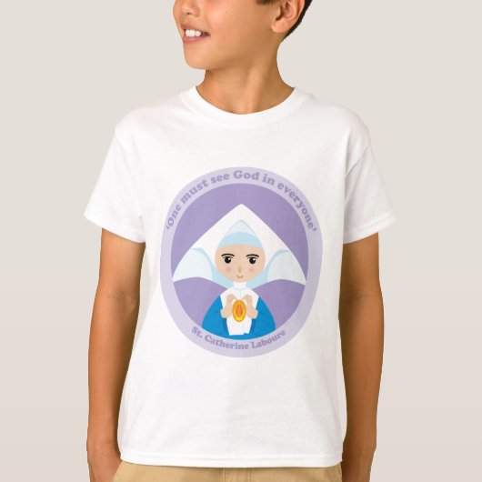 St. Catherine Laboure T-shirt (Voorkant)