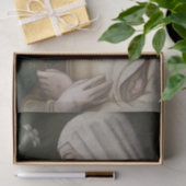 St Catherine met de Lily van Plautilla Nelli Tissuepapier (Geschenk)