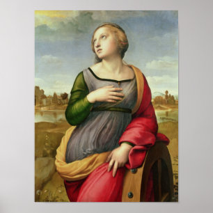 St. Catherine of Alexandria, 1507-8 Poster