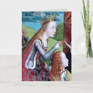 St. Catherine of Alexandria (detail; M 070)-kaart Kaart