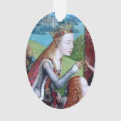 St. Catherine of Alexandria (detail; M 070) Ornament (voorkant)