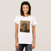 St. Catherine of Alexandria (olie op het paneel) 2 T-shirt (Voorkant volledig)