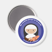 St. Catherine of Bologna Magneet (Voorkant / Achterkant)