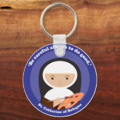 St. Catherine of Bologna Sleutelhanger (Voorkant)