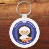 St. Catherine of Bologna Sleutelhanger (Voorkant)