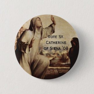 St. Catherine of Siena '08 Ronde Button 5,7 Cm