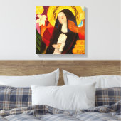 St. Catherine of Siena 2007 Canvas Afdruk (Insitu (Slaapkamer))